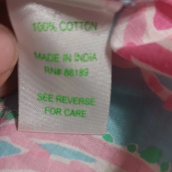 Lilly Pulitzer Pastel Floral Shirt Dress - Picture 3 of 7